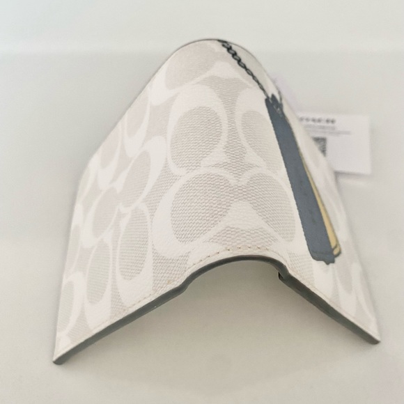 🕶NEW🕶Coach Men wallet/signature colors/canvas leather - Picture 4 of 6